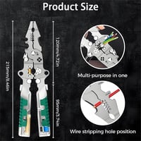 Saker Multi-function Electrician's Pliers Set