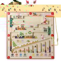 Magnetic Color and Number Maze