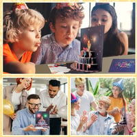 Glückwunschkarte zum Geburtstag mit Pop-up