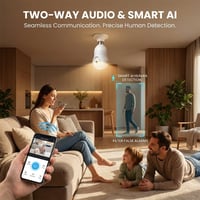Smart Light Bulb Security Camera