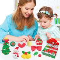 Christmas-Themed DIY Air-Dry Clay Modeling Kit