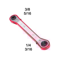 Sakerplus Maintenance Double-ended Square Ratchet Wrench