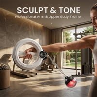 360° Smart LED Arm Hula Hoop Fitness Exerciser