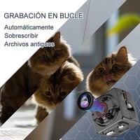 Mini cámara al cuerpo de 1080P y 12 millones de píxeles