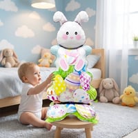 3D Easter Foil Balloon Garden Decoration