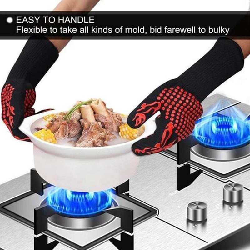 【sale】Hirundo® BBQ Heat & Cut Resistant Gloves