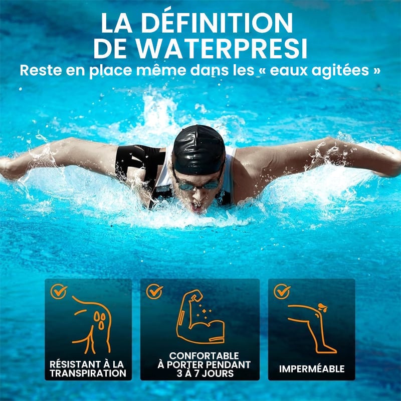 Bande kinésiologique pour soulager les douleurs à l'épaule