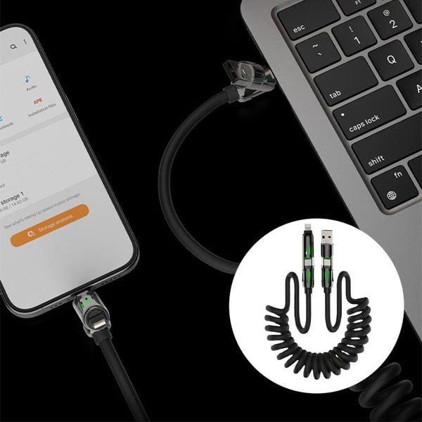 Four-in-One 240W Elastic Cable