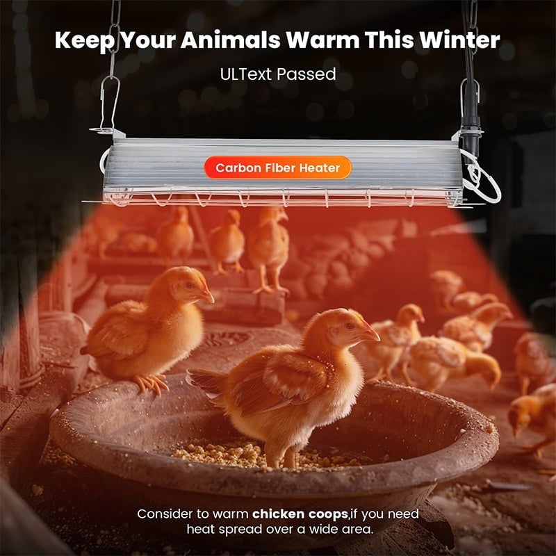 Sakerplus® Large Chicken Coop Brooder Heater