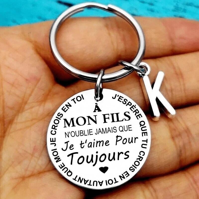 SANK® Porte-clés À MON FILS / MA FILLE（French keychain）