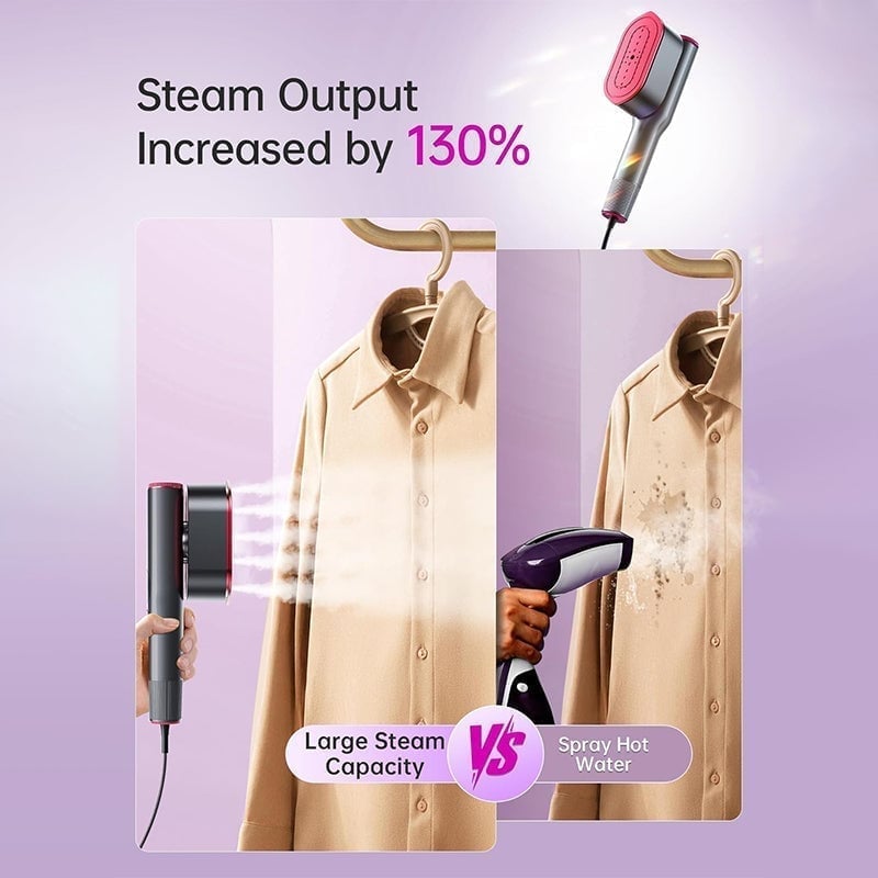 2 in 1 Portable Clothes Steamer