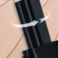 Dual-Ended Concealer Stick with Built-In Brush