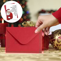 Cartoon Santa Claus Birthday Card