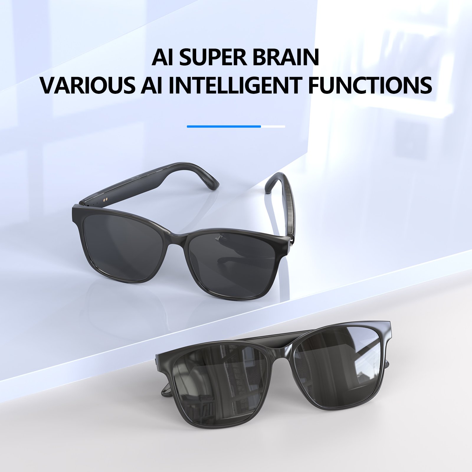 Smar simultaneous interpretation glasses and headphones