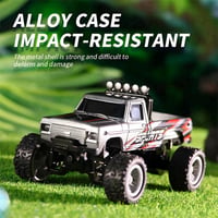Mini Remote-controlled Shock-absorbing Off-road Monster Truck 1:64 Scale Trailer