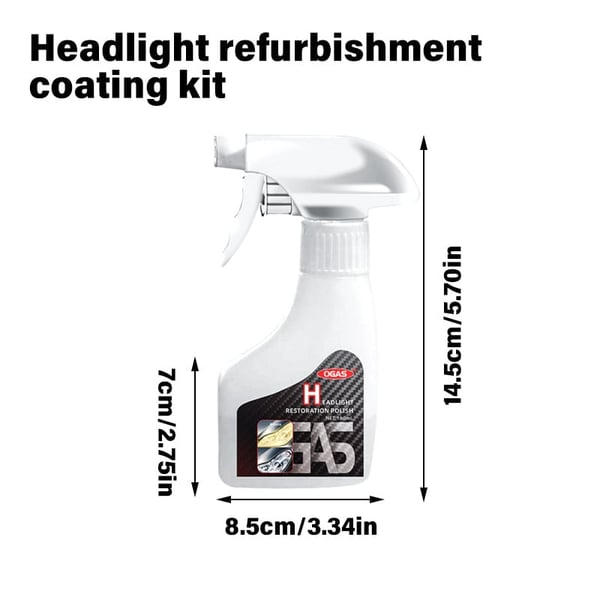 Headlight Restoration Spray
