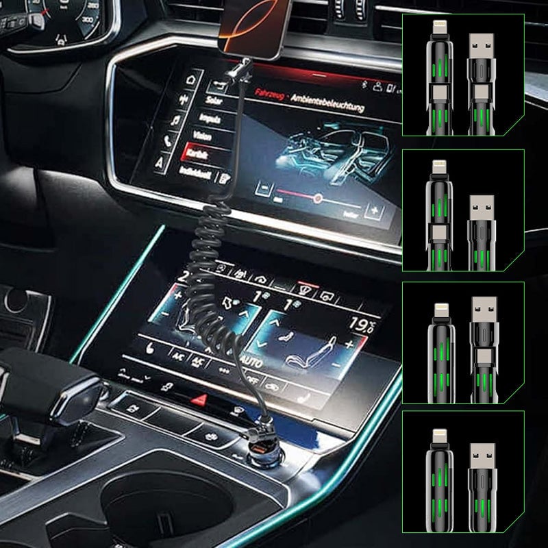 Four-in-One 240W Elastic Cable