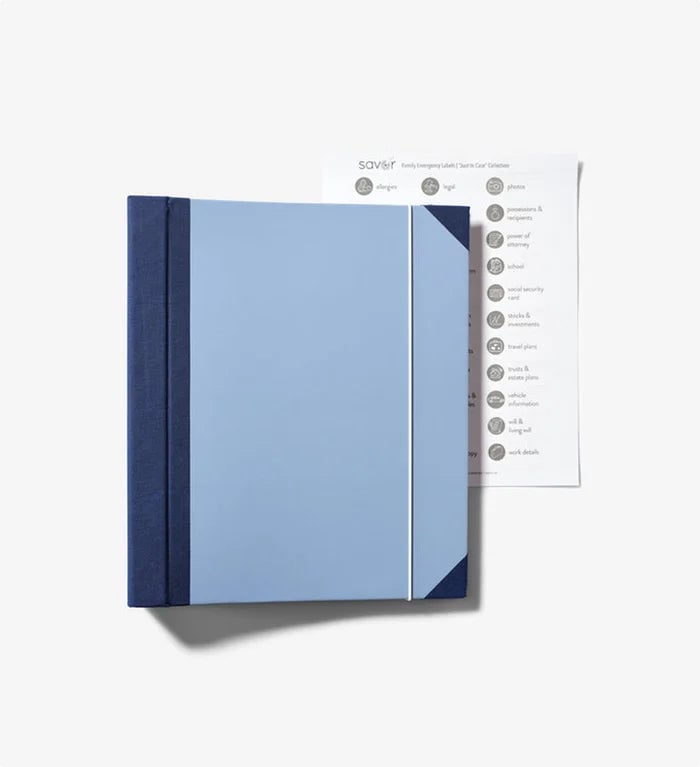 SALE - "In Case I Go Missing" Binder