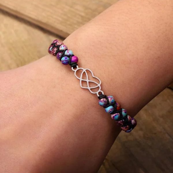 Til barnebarn - For du er altid i mit perlearmbånd