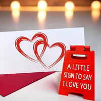 3D Mini "I Love You" Desktop Ornament