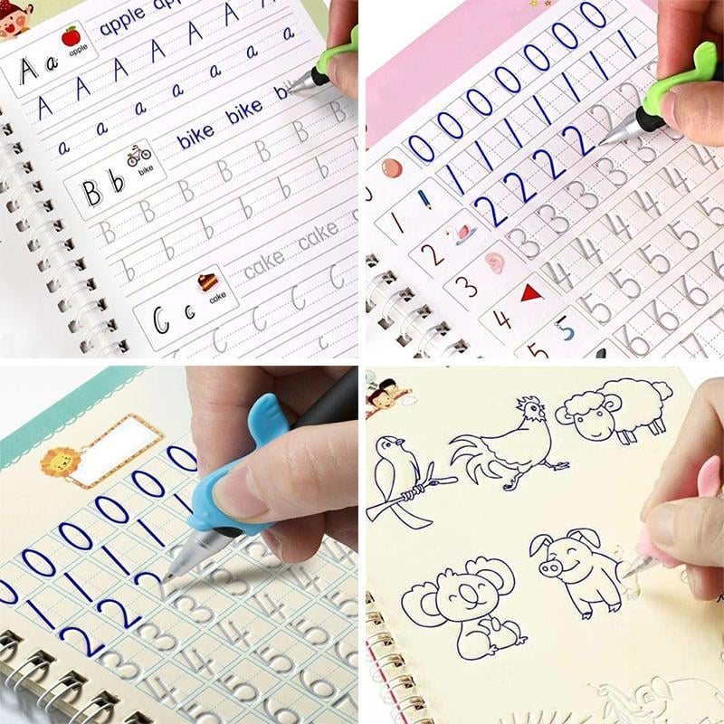 Cuaderno de práctica de magia (con bolígrafo)