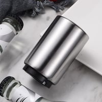 Automatischer Edelstahl-Flaschenöffner mit Druckmechanismus