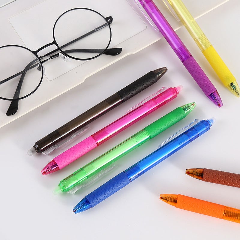✨ Multi-Color Erasable Gel Pens (12 pcs)