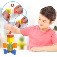 Magnetic Blocks Set for Toddlers & Kids