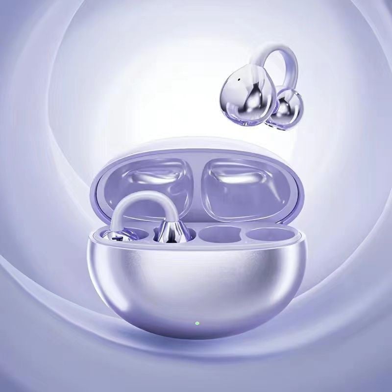 ✨AI Translation Open Ear Clip Bluetooth Headphone