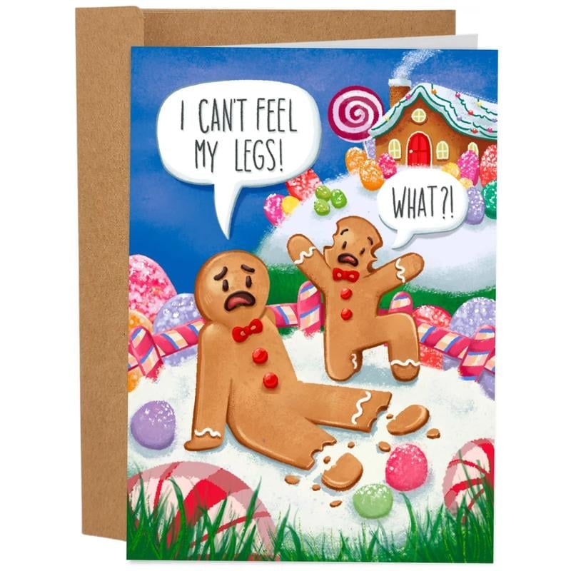 🎅Sleazy Greetings |9pcs Worst Christmas Cards Set😂