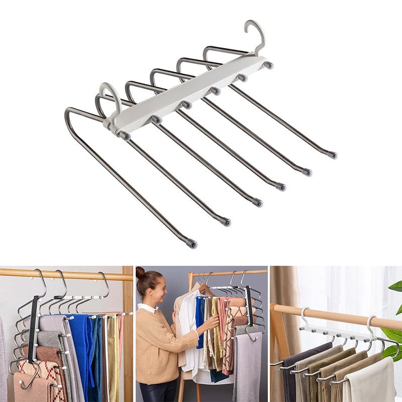 6-Layer Foldable Trouser Rack
