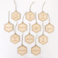 Names Of Jesus Christ Ornaments