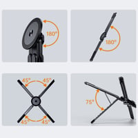 Peon™ Portable 4-in-1 Magnetic Aluminum Alloy Foldable Multifunctional Stand
