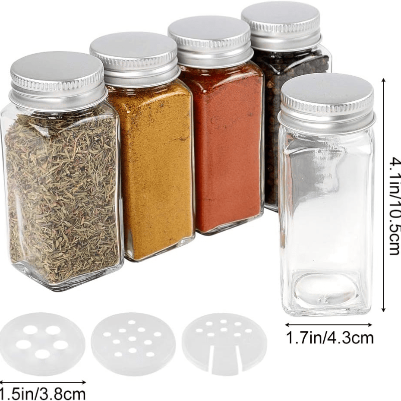 Quadratisches Gewürzdosen-Set