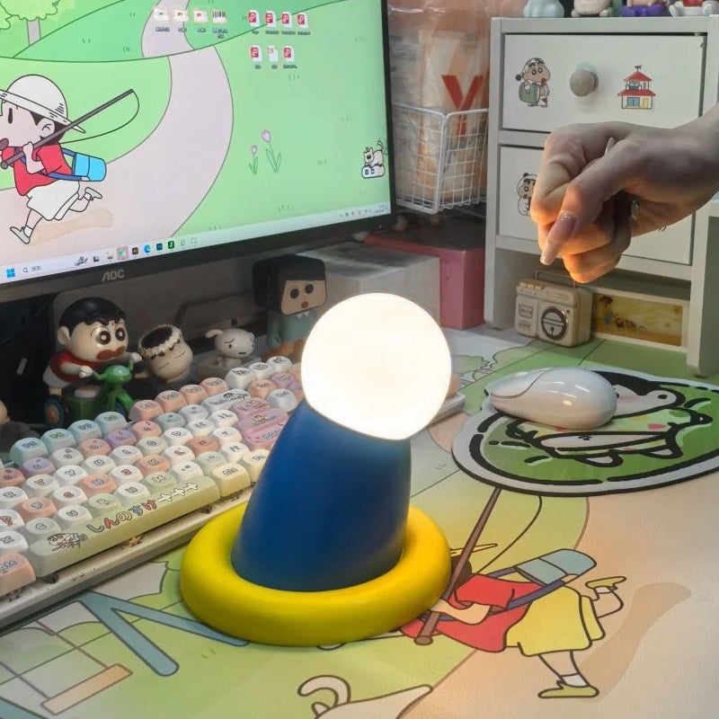 Extend round hand' small night light