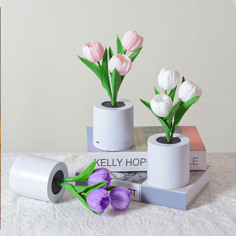 Veilleuse LED Tulip Design