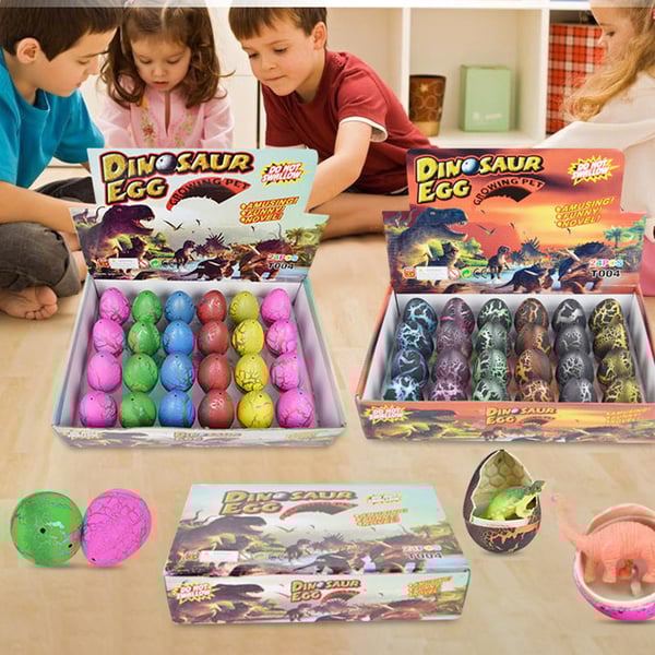 Magisk klekking Dyrking av dinosaur egg