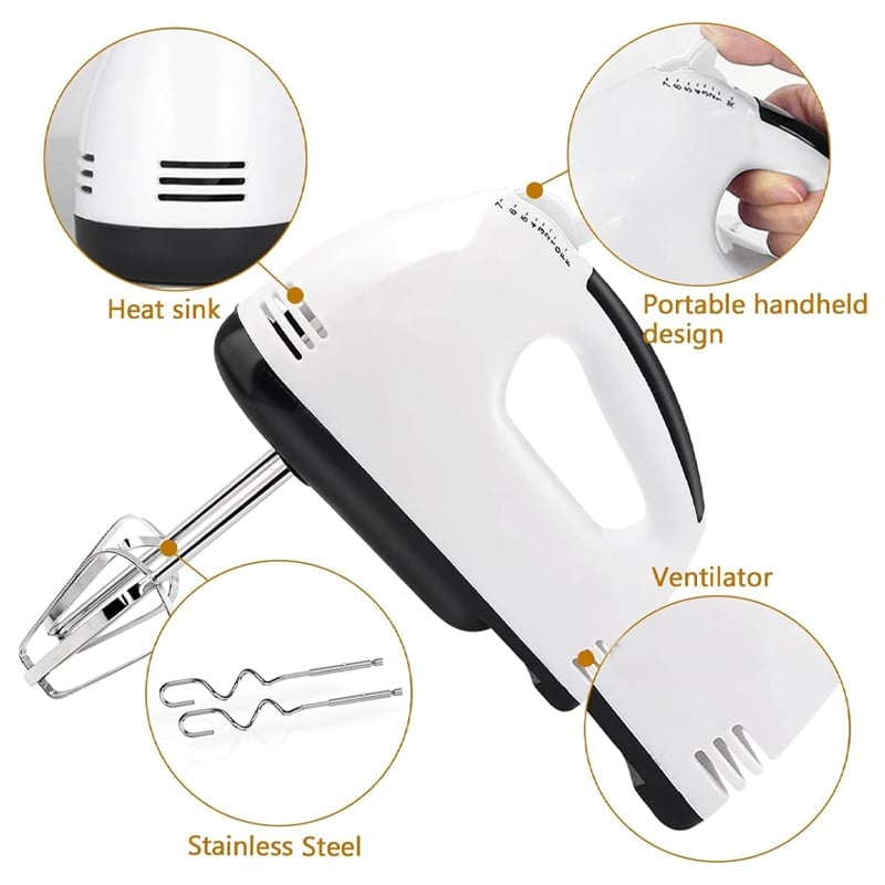 7-Speed Hand Mixer