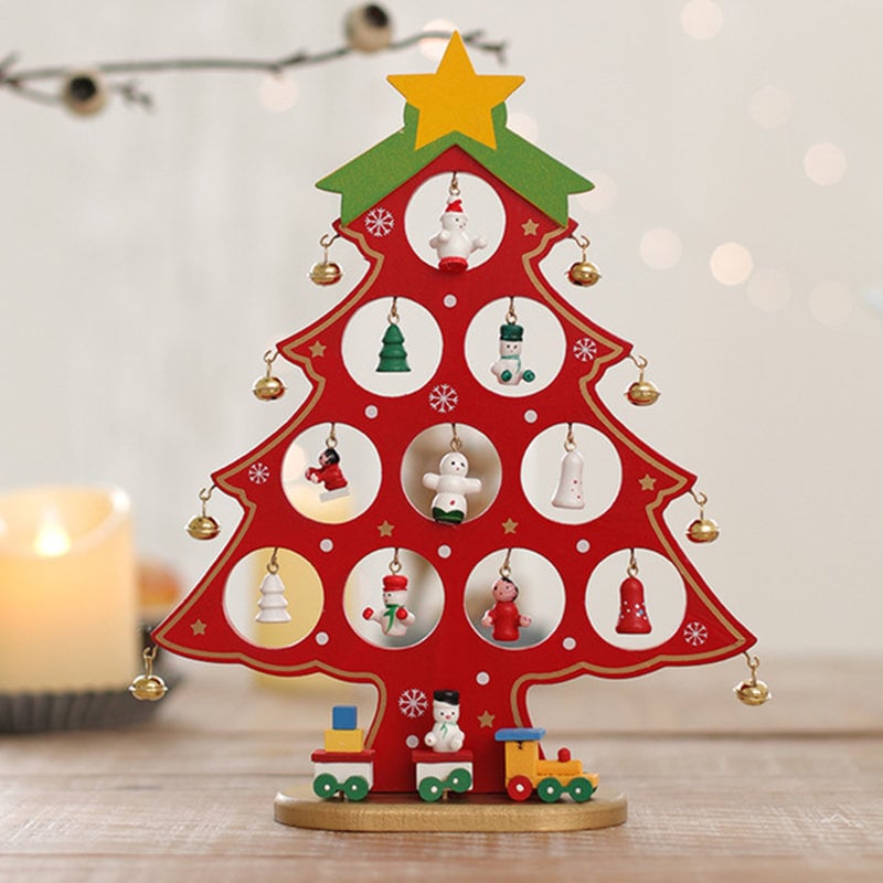 DIY Weihnachtsbaum-Set aus Holz
