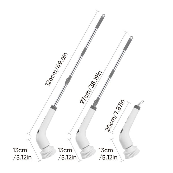 Multifunctional Wireless Cleaning Brush