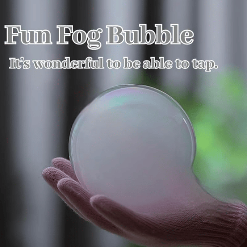 Magic Colorful Smoke Bubble Machine