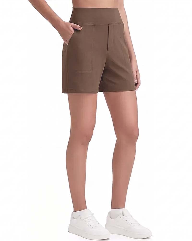 High Waist Athletic Running Shorts