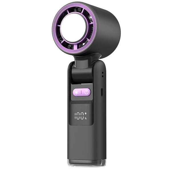 Mini ventilateur turbo pliable portable haute vitesse rechargeable par USB