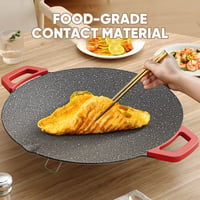 Non-Stick Electric BBQ Grill with Temperature Control