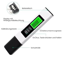 Saker Neu 4 in 1 Tds Meter Digital Wasser Tester