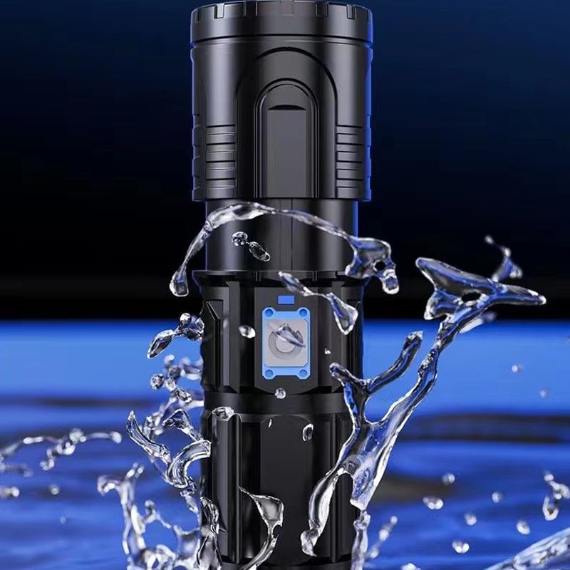 Zoom heldere zaklamp