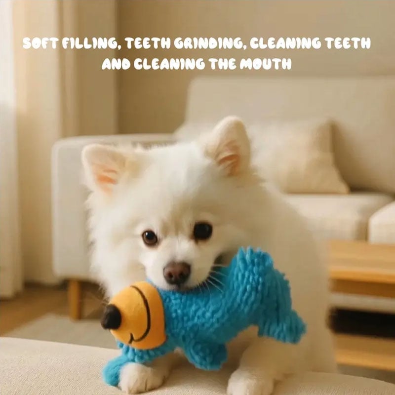 Teething Mop Dog Toy