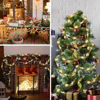 Ribbon Christmas Tree Decoration Lights