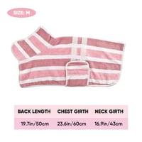 Luxury Microfiber Dog Bathrobe