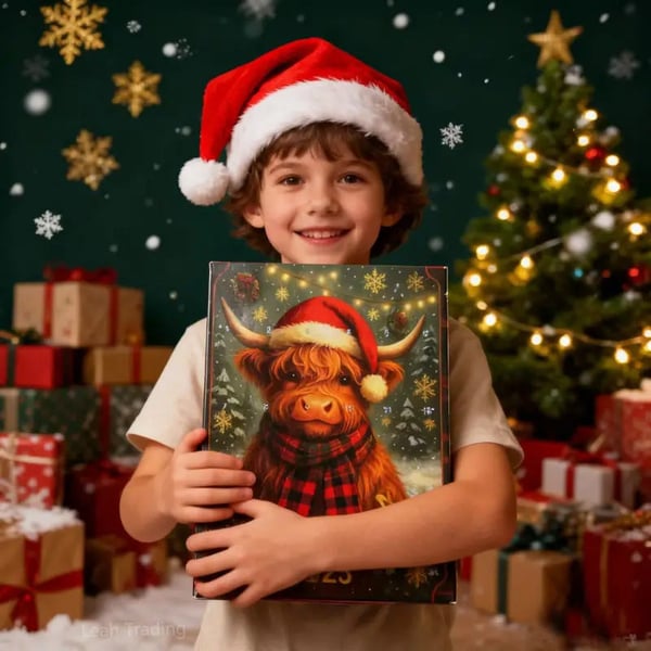 Christmas Countdown Cow Blind Box